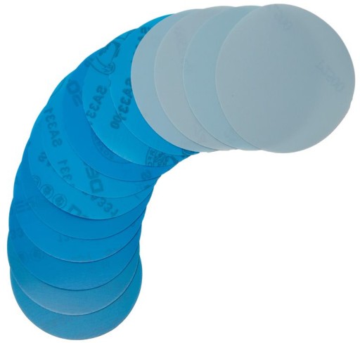SADA VODNÝCH PAPIEROVÝCH SKLADIEB VELCRO 125mm P800-P3000