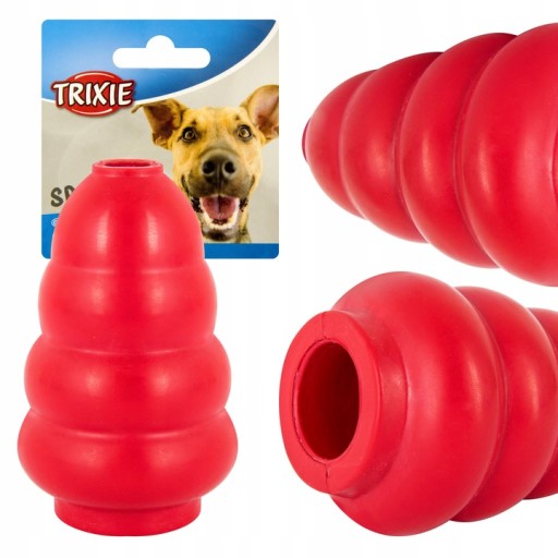 Hryzátko Kong gumené loptičky maškrty pre psa 9 cm