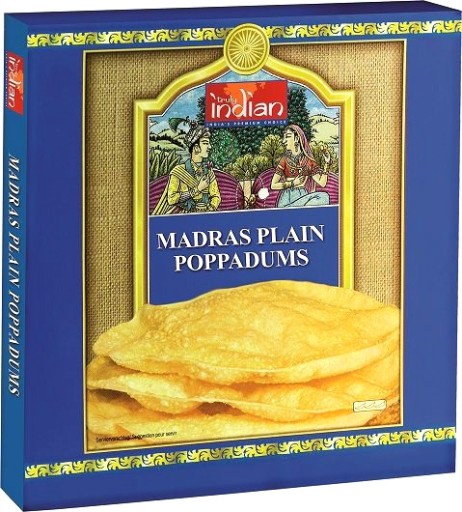 NDIAN PAPADAM PAPPADUMS 112g - 13-15ks