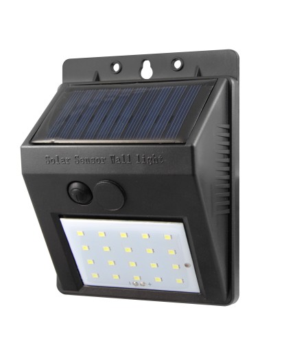 LED SOLÁRNA LAMPA SO SNÍMAČOM DO VONKAJŠEJ ZÁHRADY