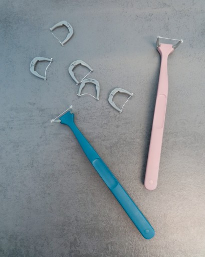 JORDAN Green Clean Dental rukoväť Ekologický držiak na nite 6 ks.