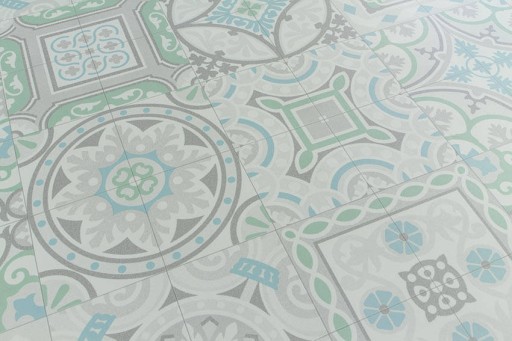 šírka 2,5m PVC KOBEREC PATCHWORK BOHO OBKLADY
