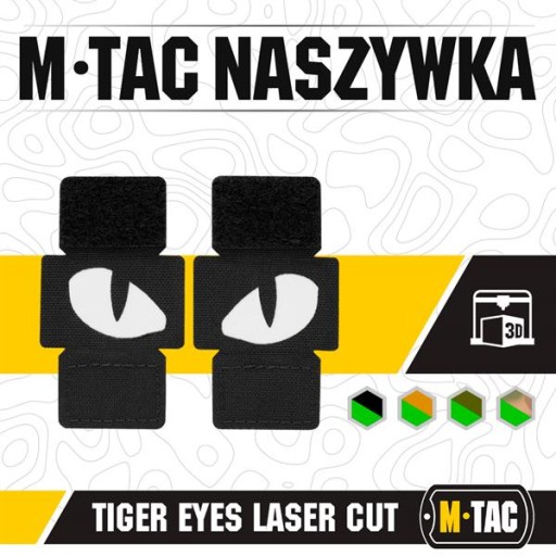 ZNAK TIGRICH OČÍ FLUO Tigrie oči M-TAC COYOTE