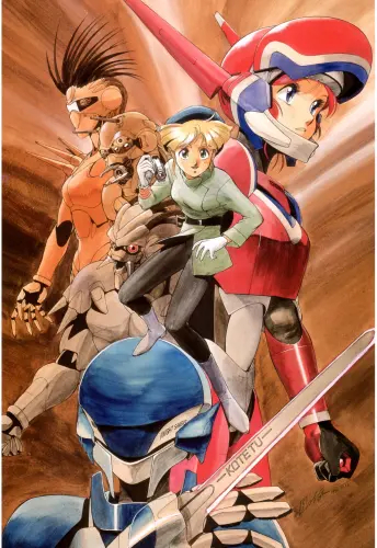 Anime Bubblegum Crisis Plaster BGC_027 A3 (vlastné)