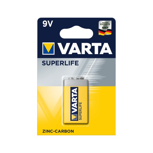 Batéria Varta Superlife 6F22