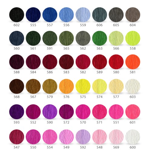 CREEPE hodvábny papier 605 GREY