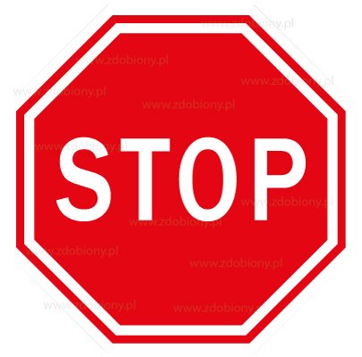 Nálepka STOP - reflexná
