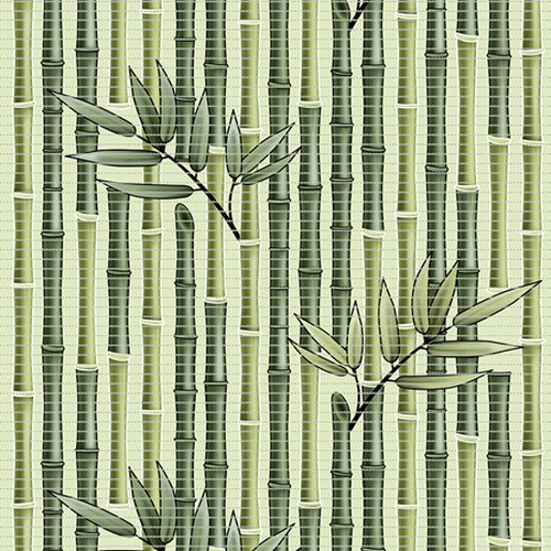 Kúpeľňová predložka GREEN BAMBOO protišmyková. 65 x 10 cm