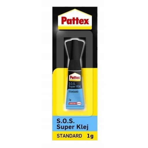 Pattex Super Glue SOS instantné lepidlo 1g