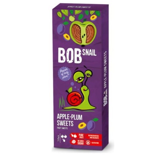 BOB SNAIL slimák Jablková slivka 30g. pre deti