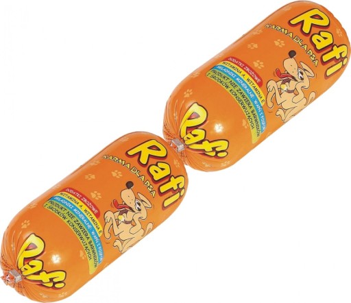 Mokré krmivo Rafi, mix príchutí, 0,9 kg