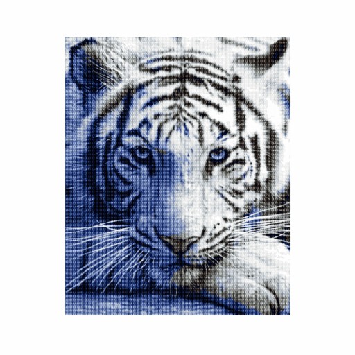 Diamantové vyšívanie Diamant 30x40cm Tiger DPX-11055