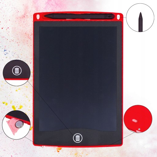 GRAFICKÝ TABLET PRE DETI s popisom, stylus 8,5