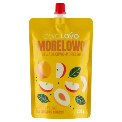Jablkovo-marhuľová pena 200g OWOLOVO