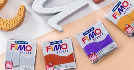 FIMO Effect termosetová hmota, mramorovaný grafit