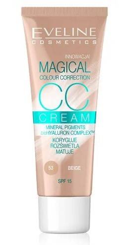 EVELINE MAGICKÝ CC KRÉM 53 Béžový 30ML