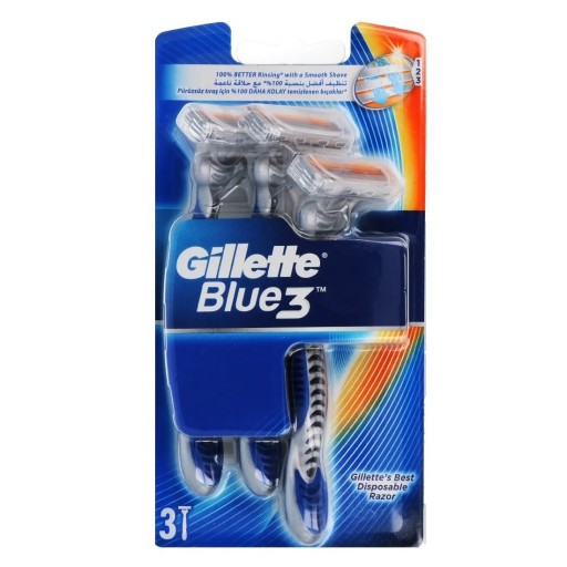 Gillette blue 3 žiletky 3 ks