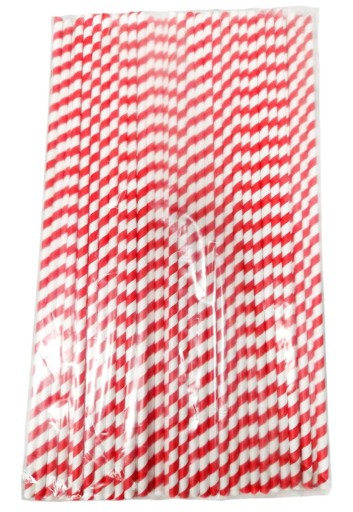 Farebné slamky na kašovité nápoje granita 42cm Ø 8mm – 50 ks