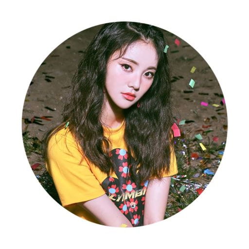 Špendlík LOONA Jinsoul K-pop 58 mm