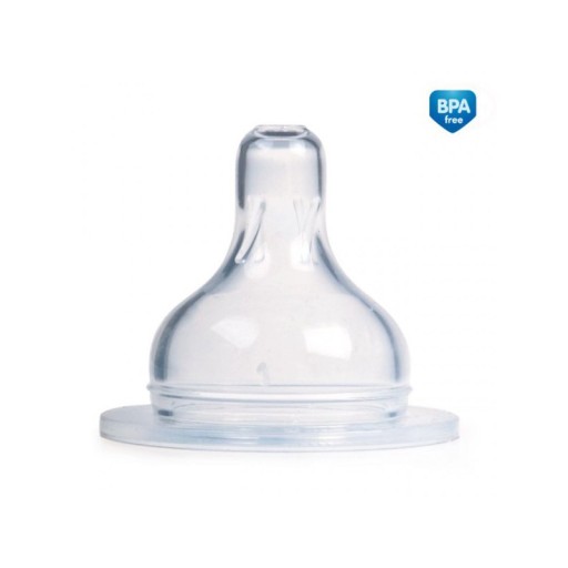 Cumlík pre fľaše EasyStart so širokým hrdlom, oxid kremičitý, 3-prúdový, 1 ks.