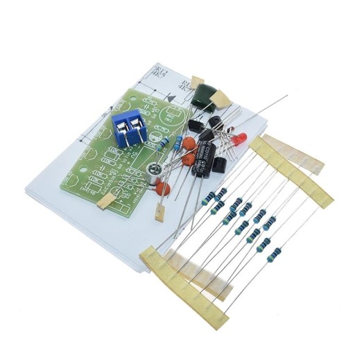 Elektronický akustický LED spínač