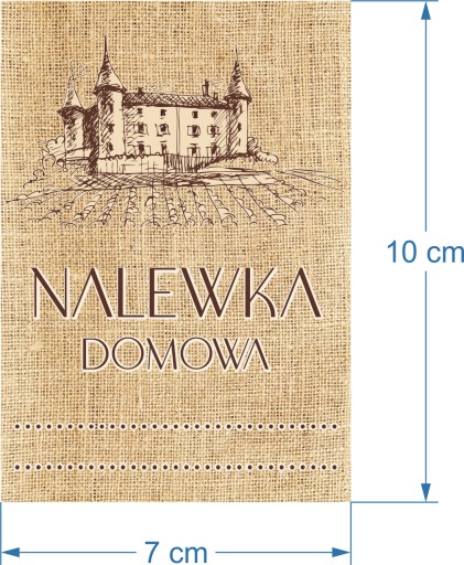 8x Domáce etikety na tinktúru NÁLEPKY na 10 cm fľaštičky