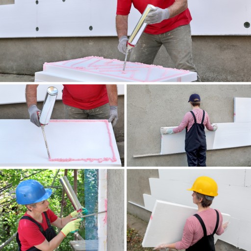 Piano LEPIDLO NA STYROFOAM EPS XPS 800ml pena SILNÁ ÚČINNOSŤ