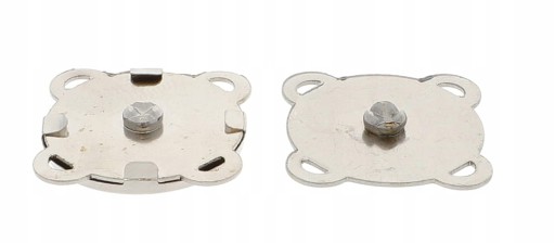 Magnetické zapínanie na kabelku 18 mm Nikel