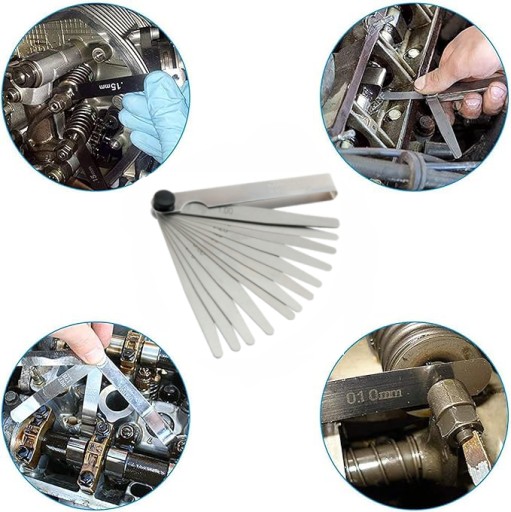 TEPLOVAČ ČEPEĽOV MEDZERIE 0,10 - 1,00 mm 10 PLATIEN