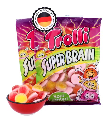 TROLLI Super Brain Sour Brain Ovocné želé 150g