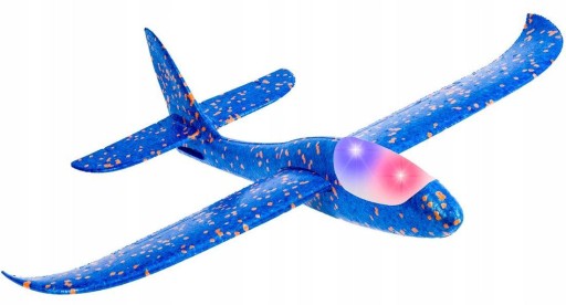 Polystyrénový klzák s LED svetlom, 47 cm