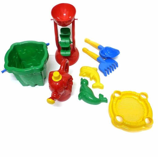 000482 HEMAR SAND SET ZÁMEK S BRÚSENÍM 8 EL.