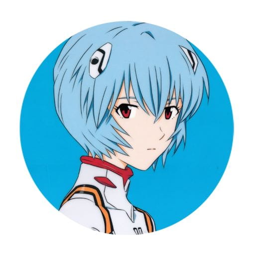 Neónový odznak Genesis Evangelion Rei anime 58mm