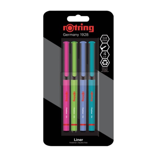 Sada jemnej vložky Rotring Tikky Liner 0,4 mm