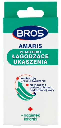 BROS Amaris ukľudňujúce náplasti na bodnutie 20 ks.