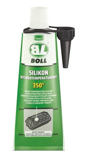 BOLL Vysokoteplotný silikón 80ml ČIERNA - do 350°C