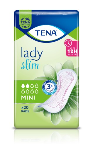 Špecializované hygienické vložky TENA Lady Slim Mini 20 kusov