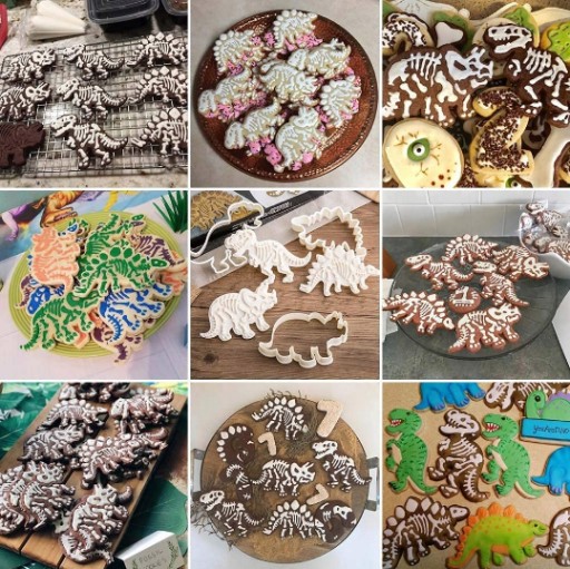KRÁJAČ NA COOKIE DINOSAUR VEĽKÝ T-REX