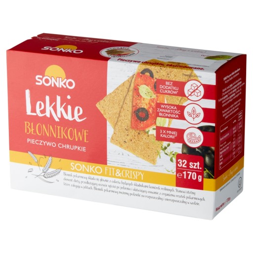 Chlieb Sonko z ľahkých vlákien 170 g x2