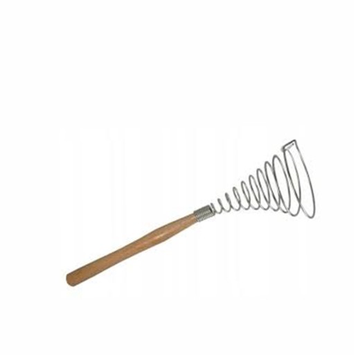 Špirálová metla, 31 cm, na vaječnú penu, smotanové hmoty, POĽSKÝ VÝROBOK