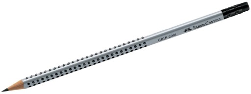 Faber Castell Grip 2001 HB ceruzka s gumou x 3