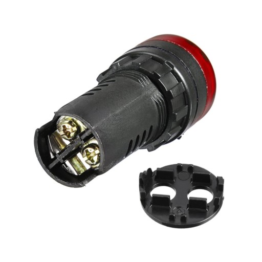 22mm LED indikátor s 12V DC bzučiakom