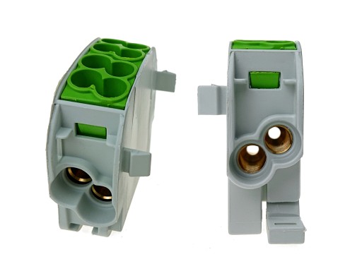 Distribučný blok Simet ZELENÝ 81503005 4x2,5-25mm