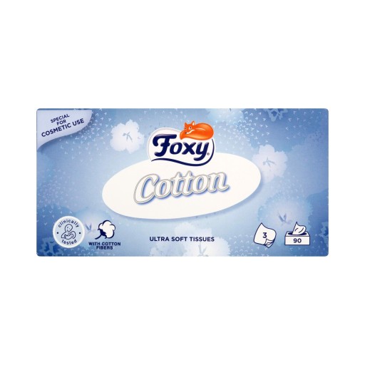 Foxy Cotton Ultra mäkké obrúsky 3 vrstvy 90