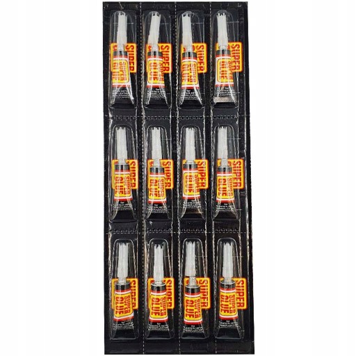 SUPER GLUE RÝCHLE EXTRA SILNÁ SILNÁ SILNA UNIVERZÁLNA SADA 12 ks