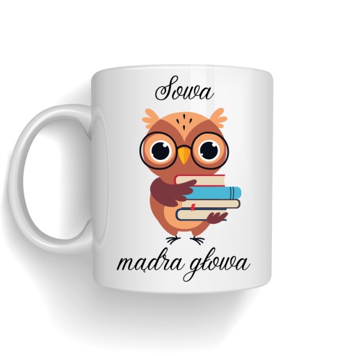 Hrnček Owl Wise Head
