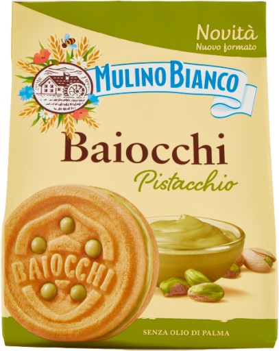 Baiocchi sušienky s pistáciovým krémom 240g