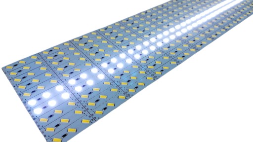 LED pásik 7030 72D studená biela tuhá 25W 0,5m