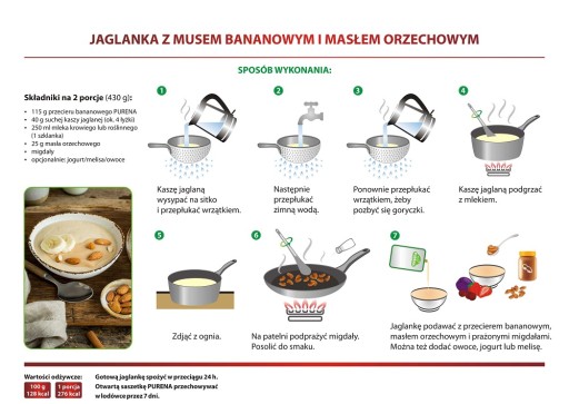 Banánové pyré (pena) 100% b/c PURENA 350g