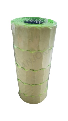 Páska pre dvojradový etiketovací stroj 26x16mm vlnité etikety zelená 5 ks